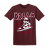 High White Team Red 1s T Shirt Kream Sneaker - NastyJamz