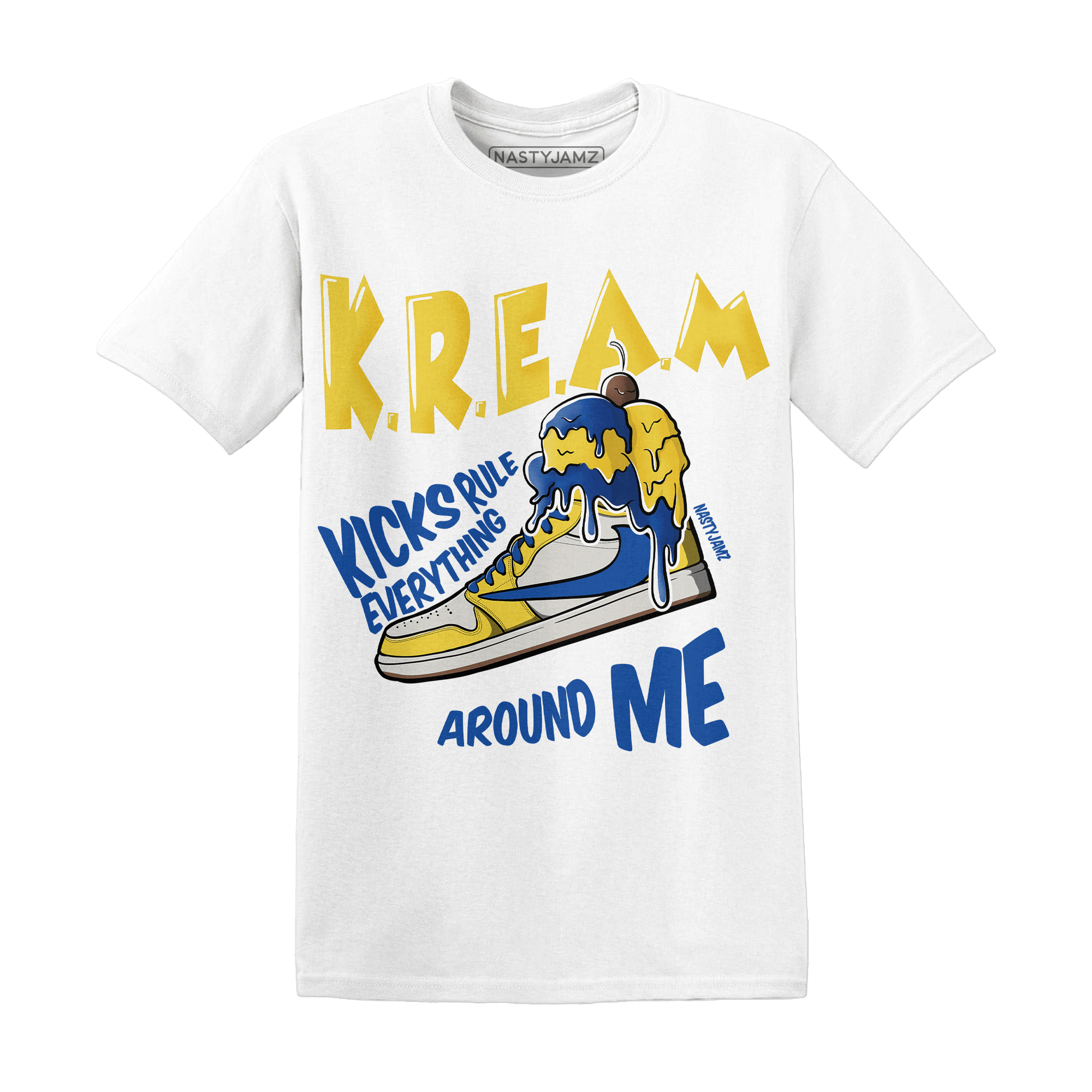 Low OG Canary TVSC 1s T Shirt Match Kream Sneaker - NastyJamz