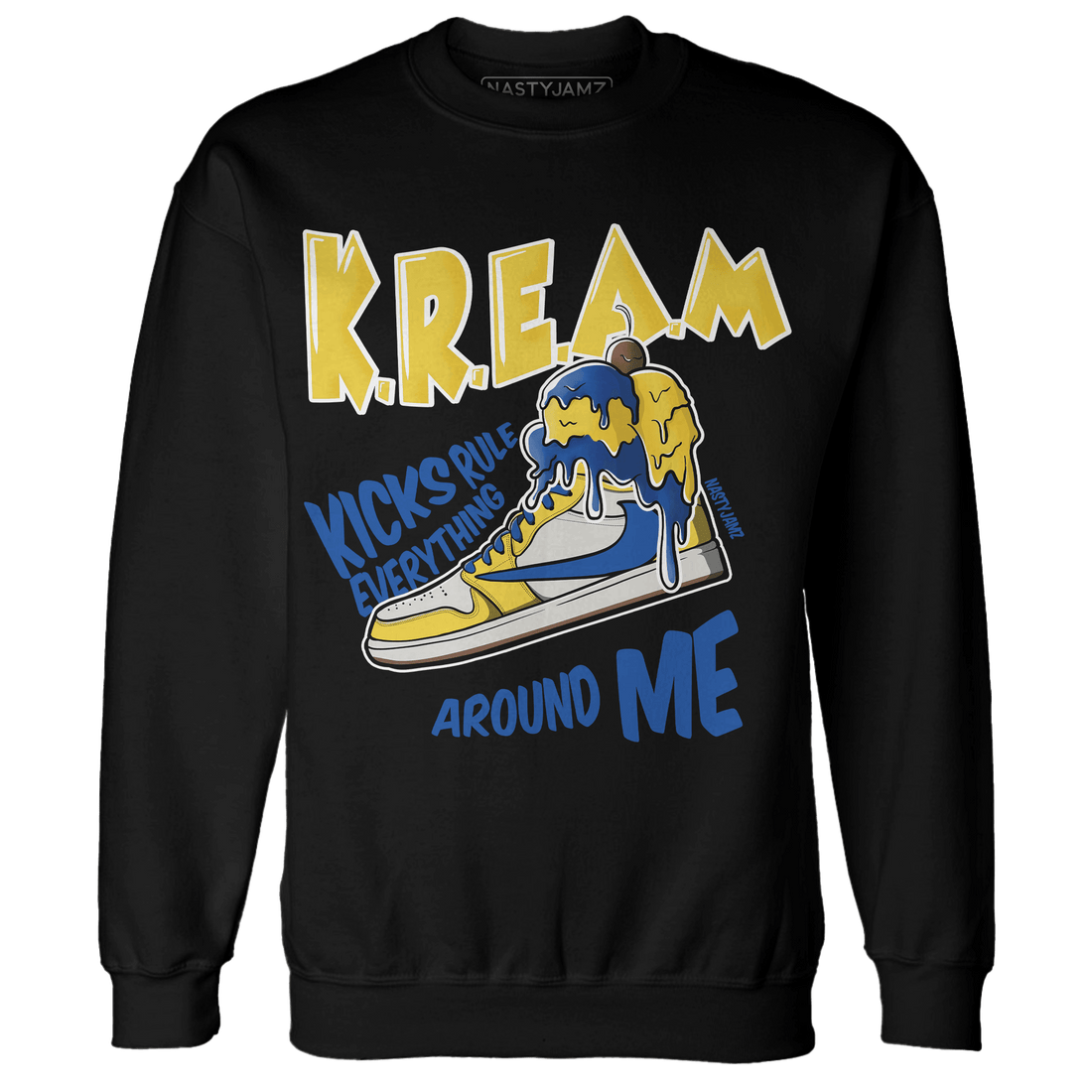 Low OG Canary TVSC 1s Sweatshirt Match Kream Sneaker - NastyJamz