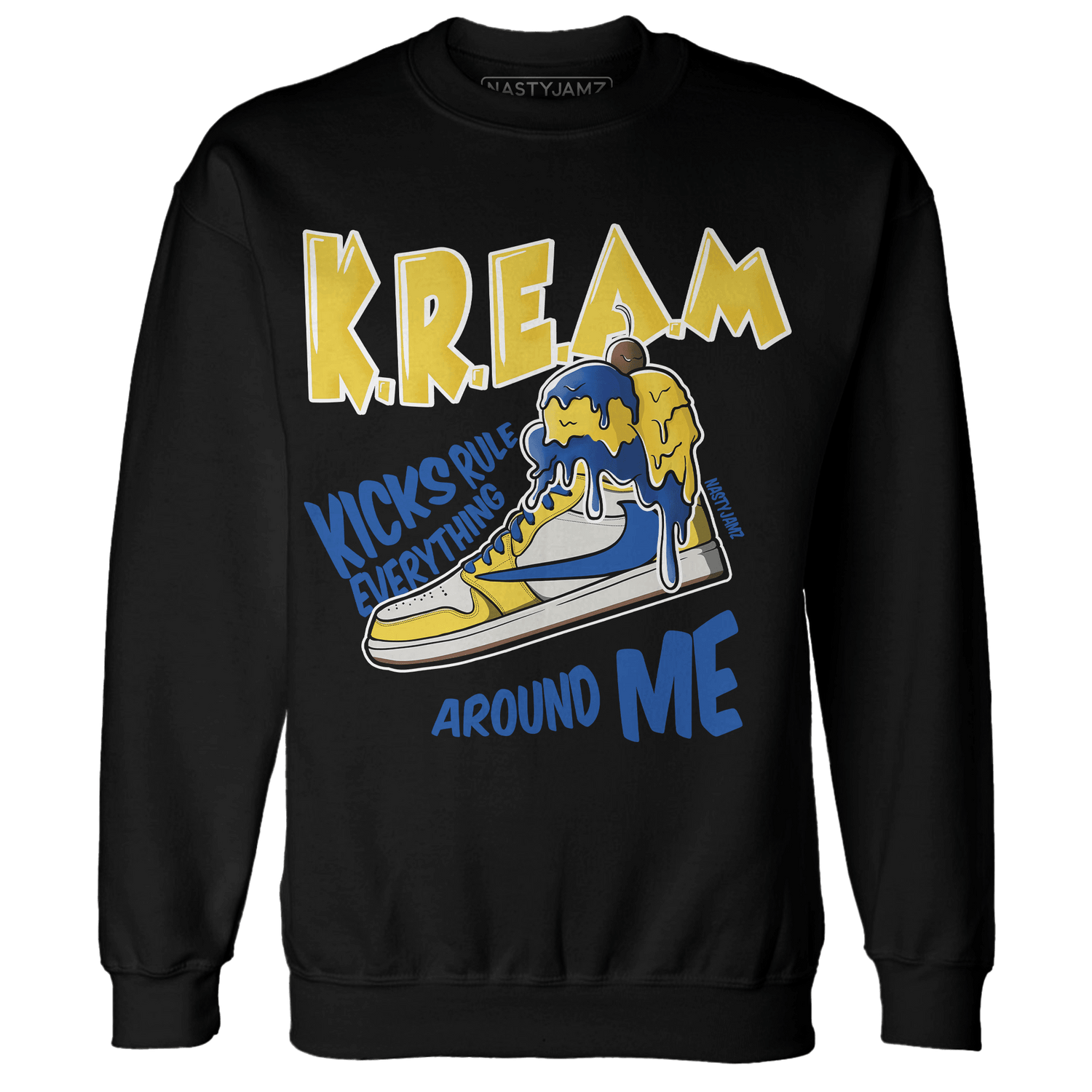 Low OG Canary TVSC 1s Sweatshirt Match Kream Sneaker - NastyJamz