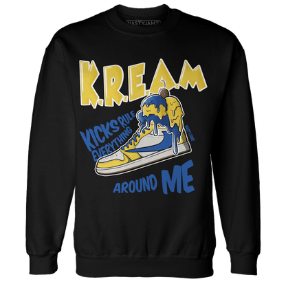 Low OG Canary TVSC 1s Sweatshirt Match Kream Sneaker - NastyJamz
