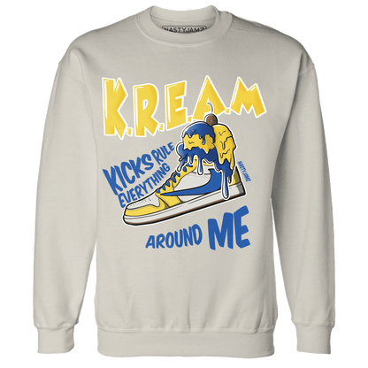 Low OG Canary TVSC 1s Sweatshirt Match Kream Sneaker - NastyJamz