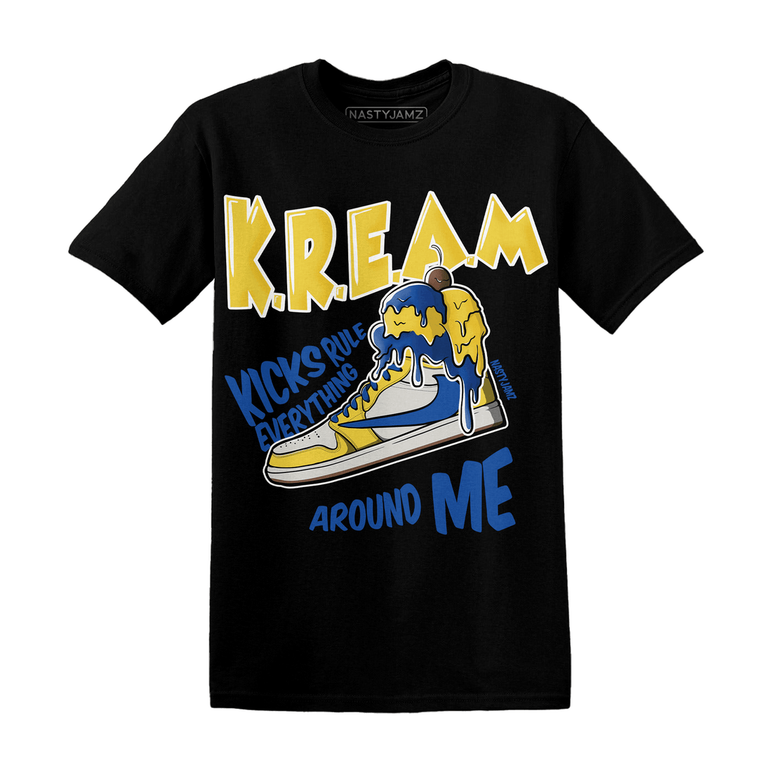 Low OG Canary TVSC 1s T Shirt Match Kream Sneaker - NastyJamz