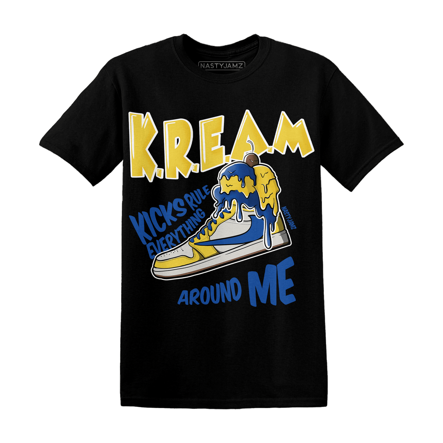 Low OG Canary TVSC 1s T Shirt Match Kream Sneaker - NastyJamz