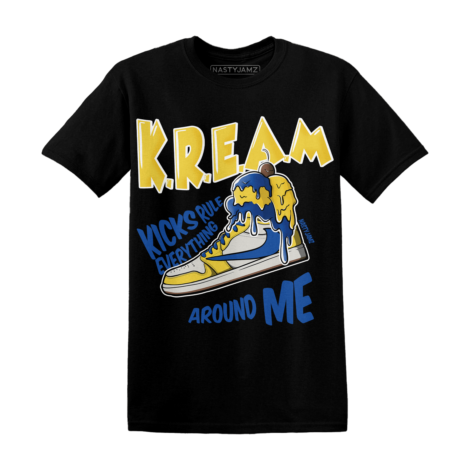 Low OG Canary TVSC 1s T Shirt Match Kream Sneaker - NastyJamz