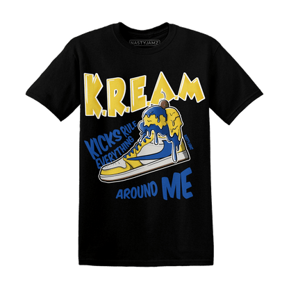 Low OG Canary TVSC 1s T Shirt Match Kream Sneaker - NastyJamz