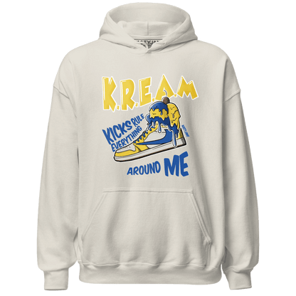 Low OG Canary TVSC 1s Hoodie Match Kream Sneaker - NastyJamz