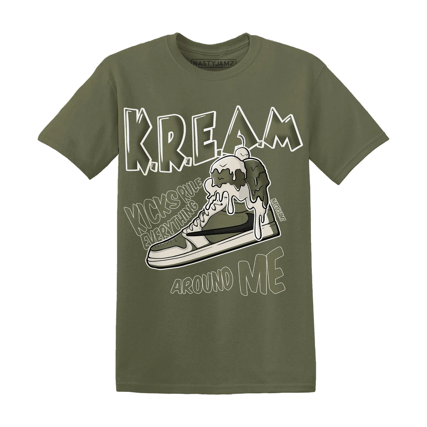 Medium-Olive-1s-NastyJamz-T-Shirt-Match-Kream-Sneaker