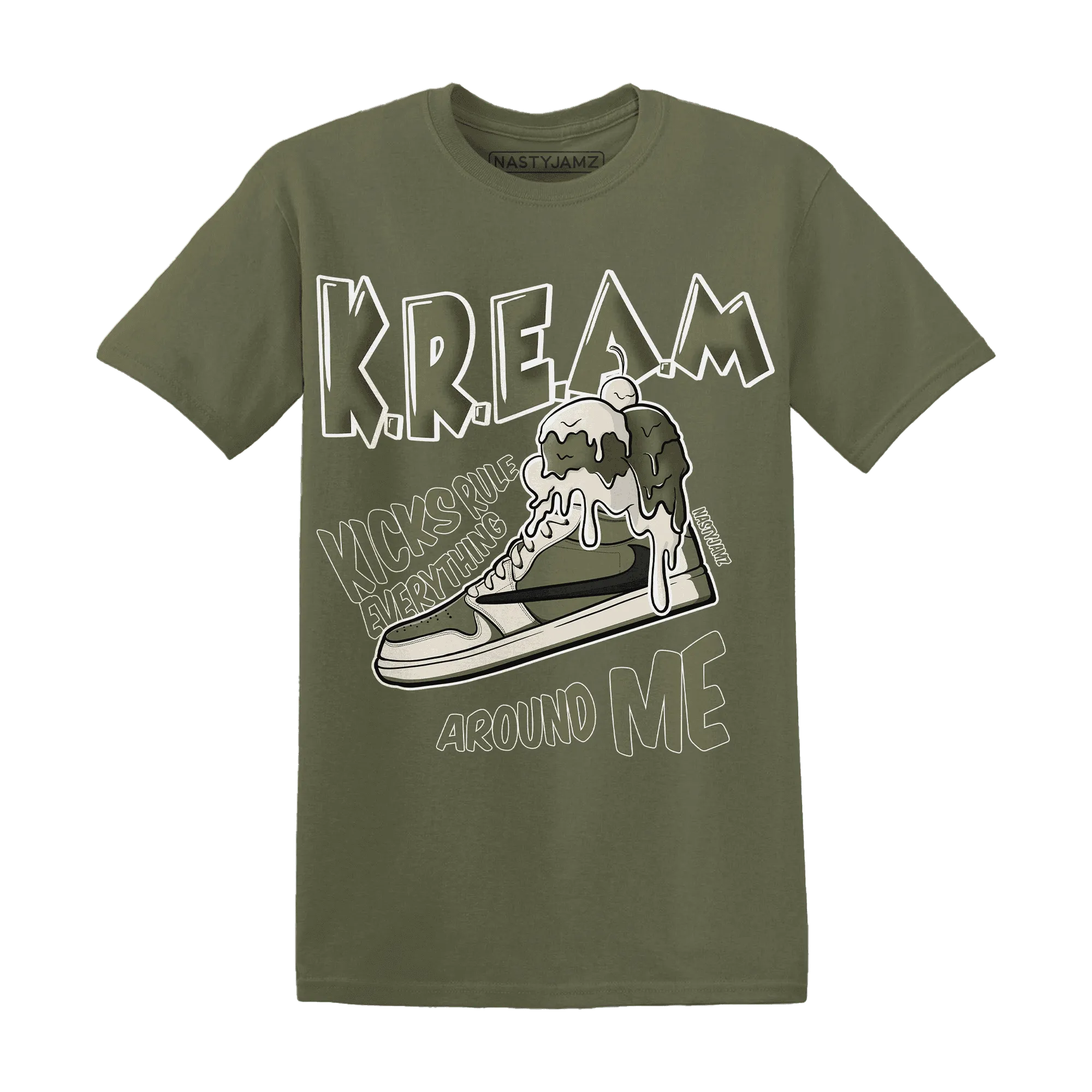 Medium-Olive-1s-NastyJamz-T-Shirt-Match-Kream-Sneaker