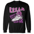 GS Hyper Violet 4s Sweatshirt Match Kream Sneaker - NastyJamz