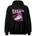 GS Hyper Violet 4s Hoodie Match Kream Sneaker - NastyJamz