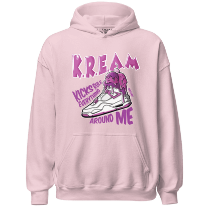GS Hyper Violet 4s Hoodie Match Kream Sneaker - NastyJamz
