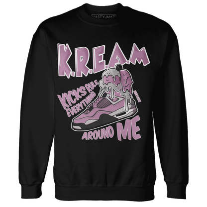 Orchid-Neutral-Grey-Black-White-4s-Sweatshirt-Match-Kream-Sneaker