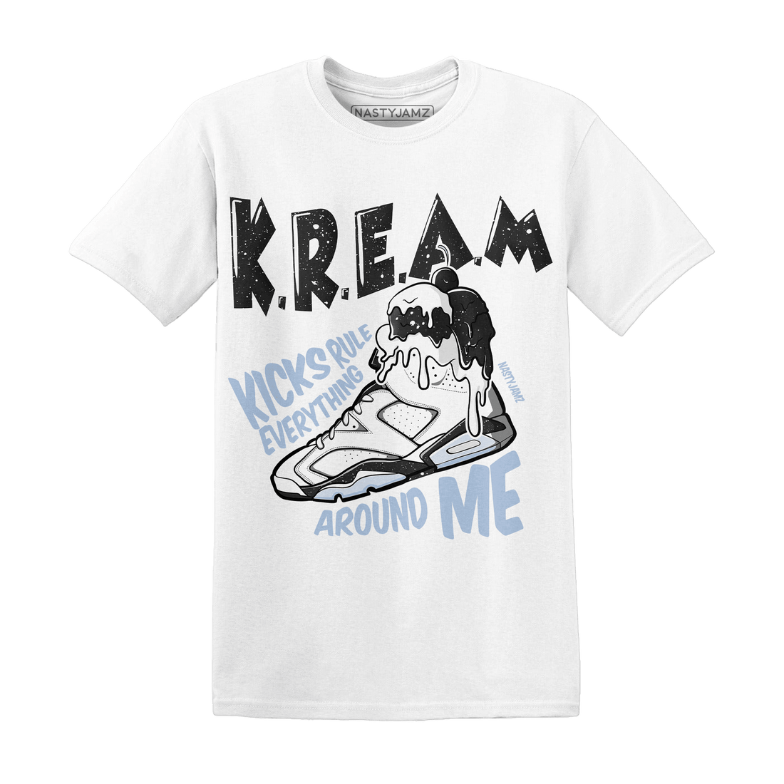 Reverse Oreo 6s T Shirt Match Kream Sneaker - NastyJamz