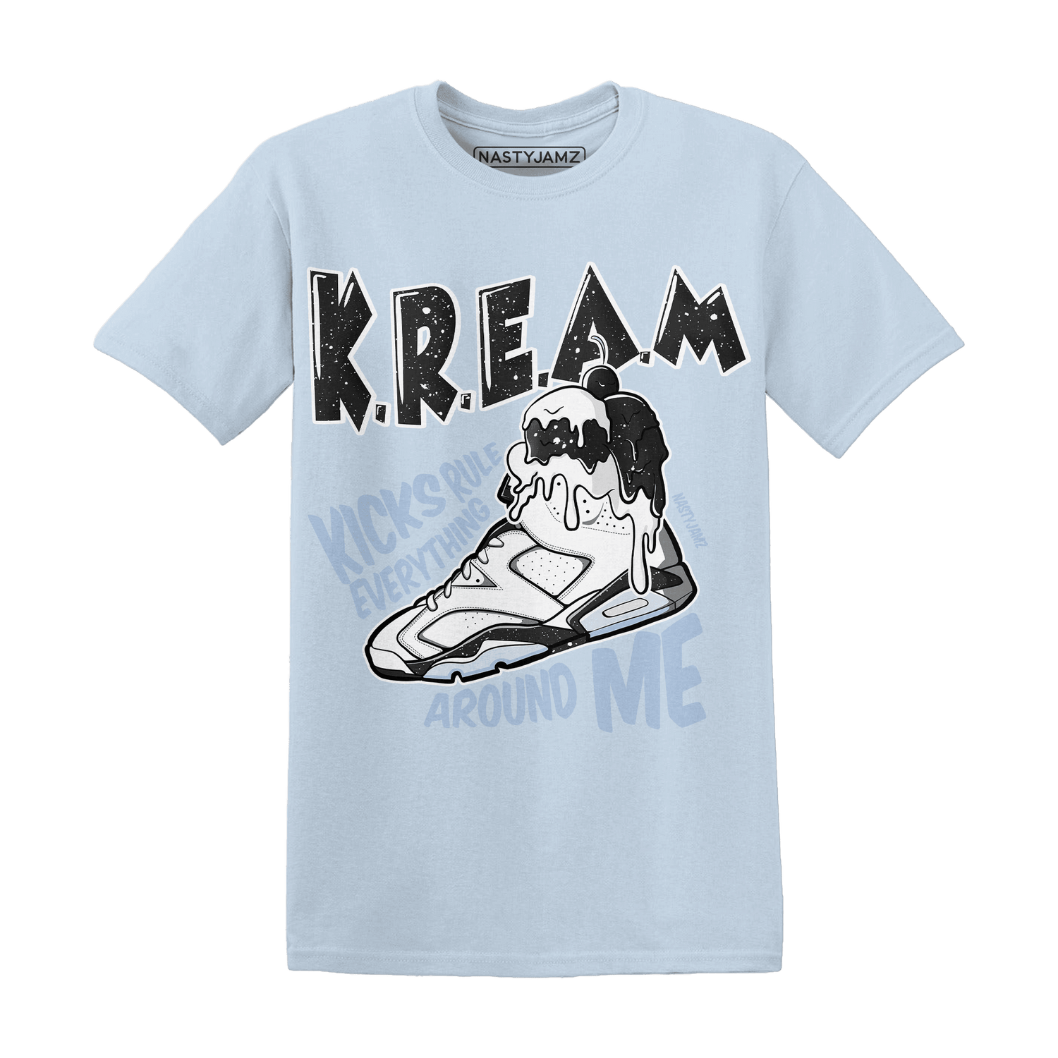 Reverse Oreo 6s T Shirt Match Kream Sneaker - NastyJamz