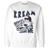 White-Navy-6s-Sweatshirt-Match-Kream-Sneaker