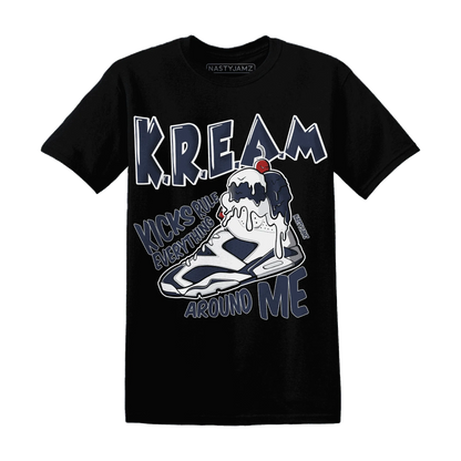 White-Navy-6s-T-Shirt-Match-Kream-Sneaker
