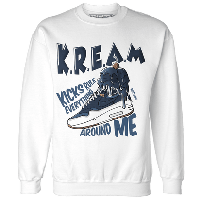 AM 1 86 Jackie RBS Sweatshirt Match Kream Sneaker - NastyJamz