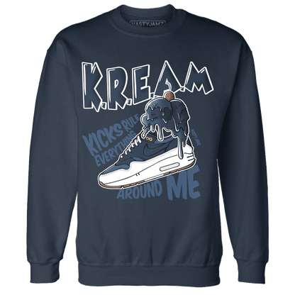 AM 1 86 Jackie RBS Sweatshirt Match Kream Sneaker - NastyJamz
