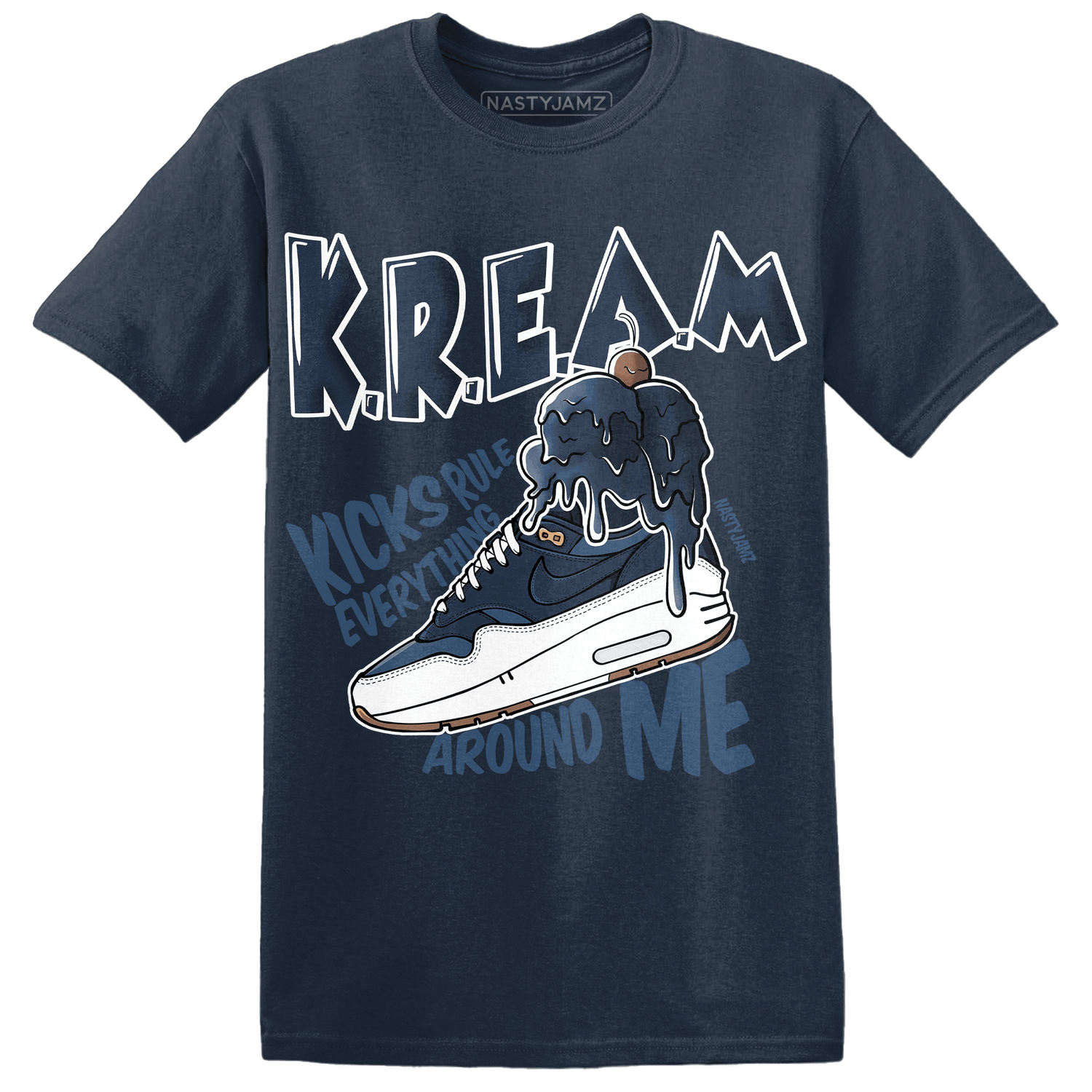 AM 1 86 Jackie RBS T Shirt Match Kream Sneaker - NastyJamz