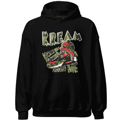 AM-90-Dark-Sage-Solar-Red-Hoodie-Match-Kream-Sneaker