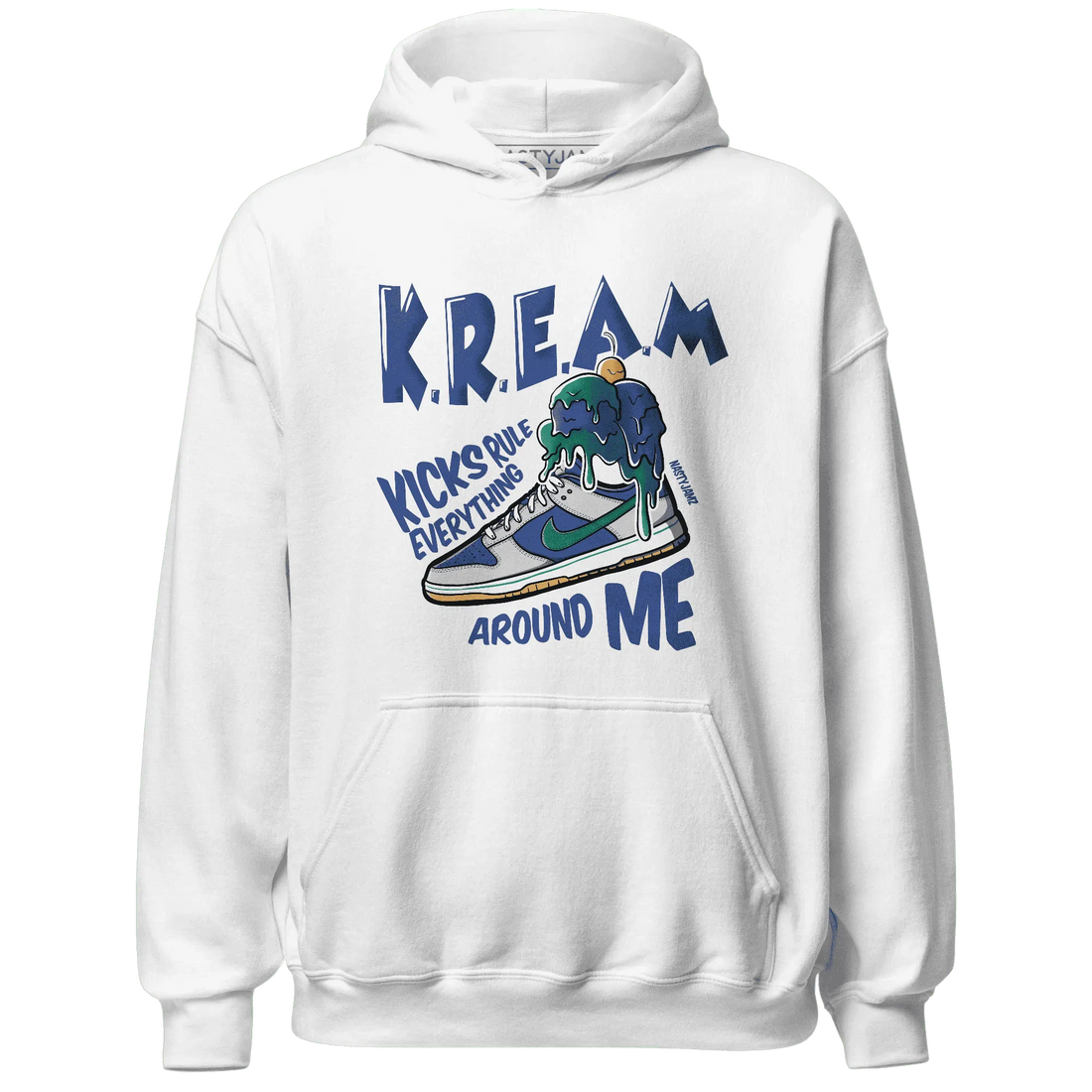 Dunk-Hyper-Royal-Malachite-Hoodie-Match-Kream-Sneaker