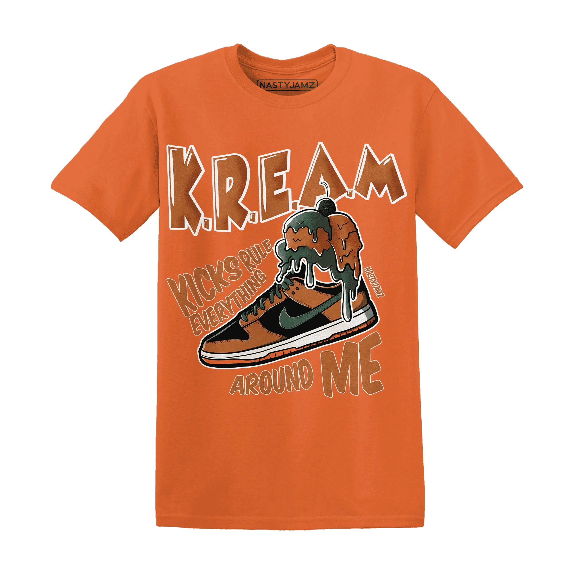 Dunk-Low-Ceramic-T-Shirt-Match-Kream-Sneaker