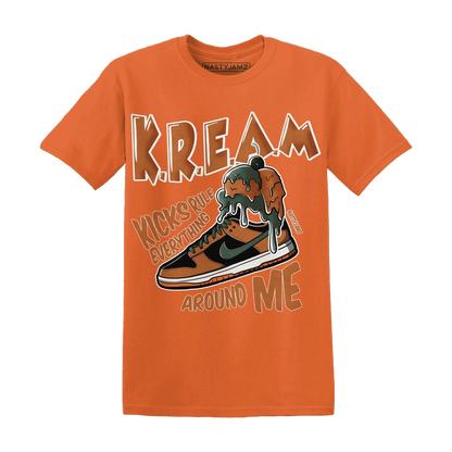 Dunk-Low-Ceramic-T-Shirt-Match-Kream-Sneaker