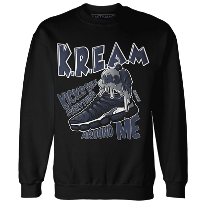 VaporMax-Plus-Midnight-Navy-White-Metallic-Silver-Sweatshirt-Match-Kream-Sneaker