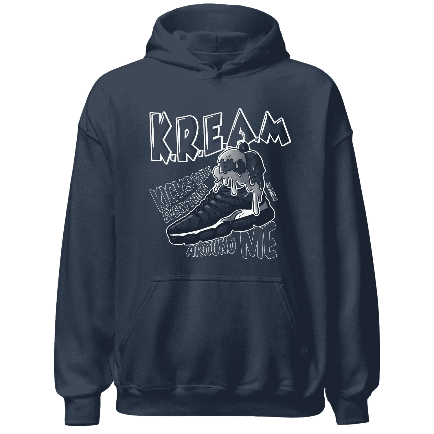VaporMax-Plus-Midnight-Navy-White-Metallic-Silver-Hoodie-Match-Kream-Sneaker