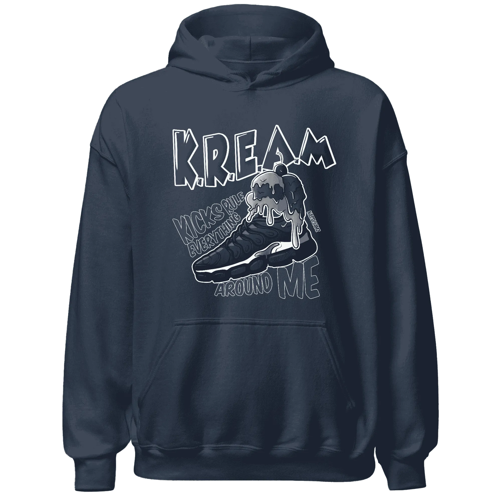 VaporMax-Plus-Midnight-Navy-White-Metallic-Silver-Hoodie-Match-Kream-Sneaker