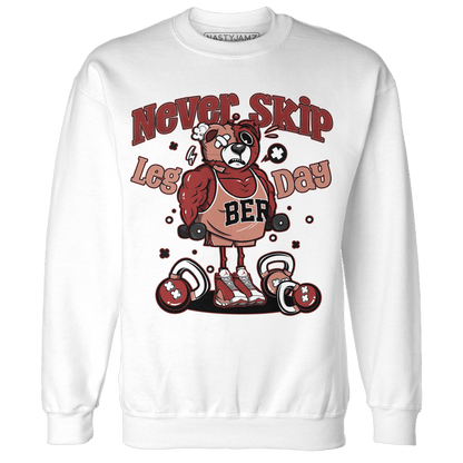 Dune Red 13s Sweatshirt Match Leg Day BER - NastyJamz