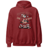 Dune Red 13s Hoodie Match Leg Day BER - NastyJamz