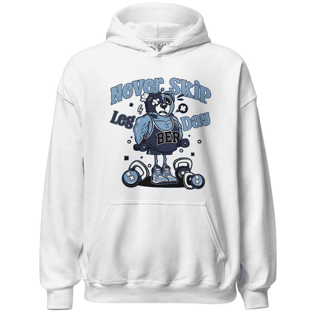 First In Flight 1s Hoodie Match Leg Day BER - NastyJamz