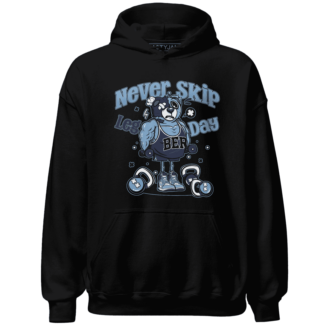 First In Flight 1s Hoodie Match Leg Day BER - NastyJamz