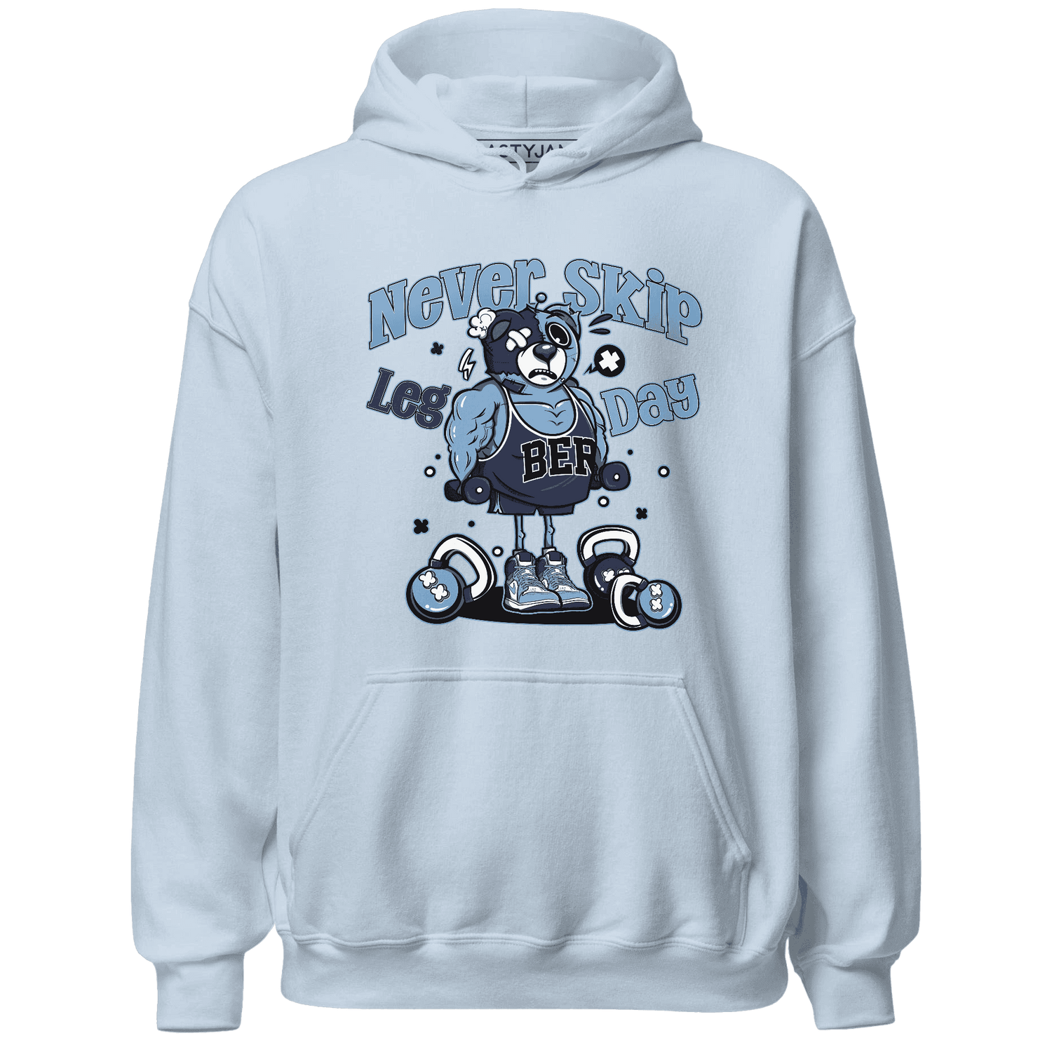 First In Flight 1s Hoodie Match Leg Day BER - NastyJamz