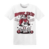 High 85 Metallic Burgundy 1s T Shirt Match Leg Day BER - NastyJamz