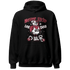 High 85 Metallic Burgundy 1s Hoodie Match Leg Day BER - NastyJamz