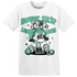 High OG Green Glow 1s T Shirt Match Leg Day BER - NastyJamz