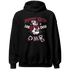 High White Team Red 1s Hoodie Match Leg Day BER - NastyJamz
