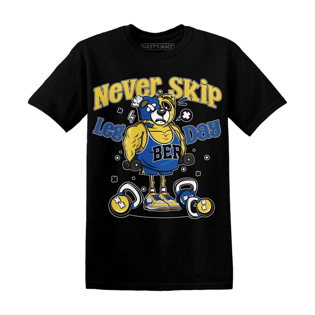 Low OG Canary TVSC 1s T Shirt Match Leg Day BER - NastyJamz