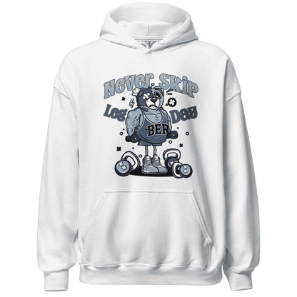 Mid Diffused Blue Grey 1s Hoodie Match Leg Day BER - NastyJamz