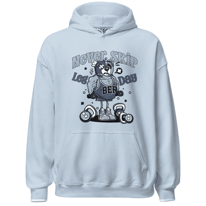 Mid Diffused Blue Grey 1s Hoodie Match Leg Day BER - NastyJamz