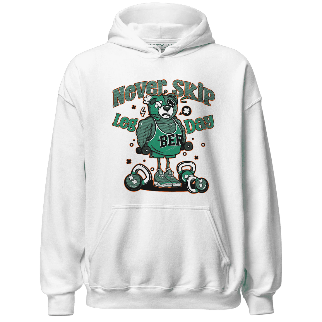 Nina CN Abney 3s Hoodie Match Leg Day BER - NastyJamz