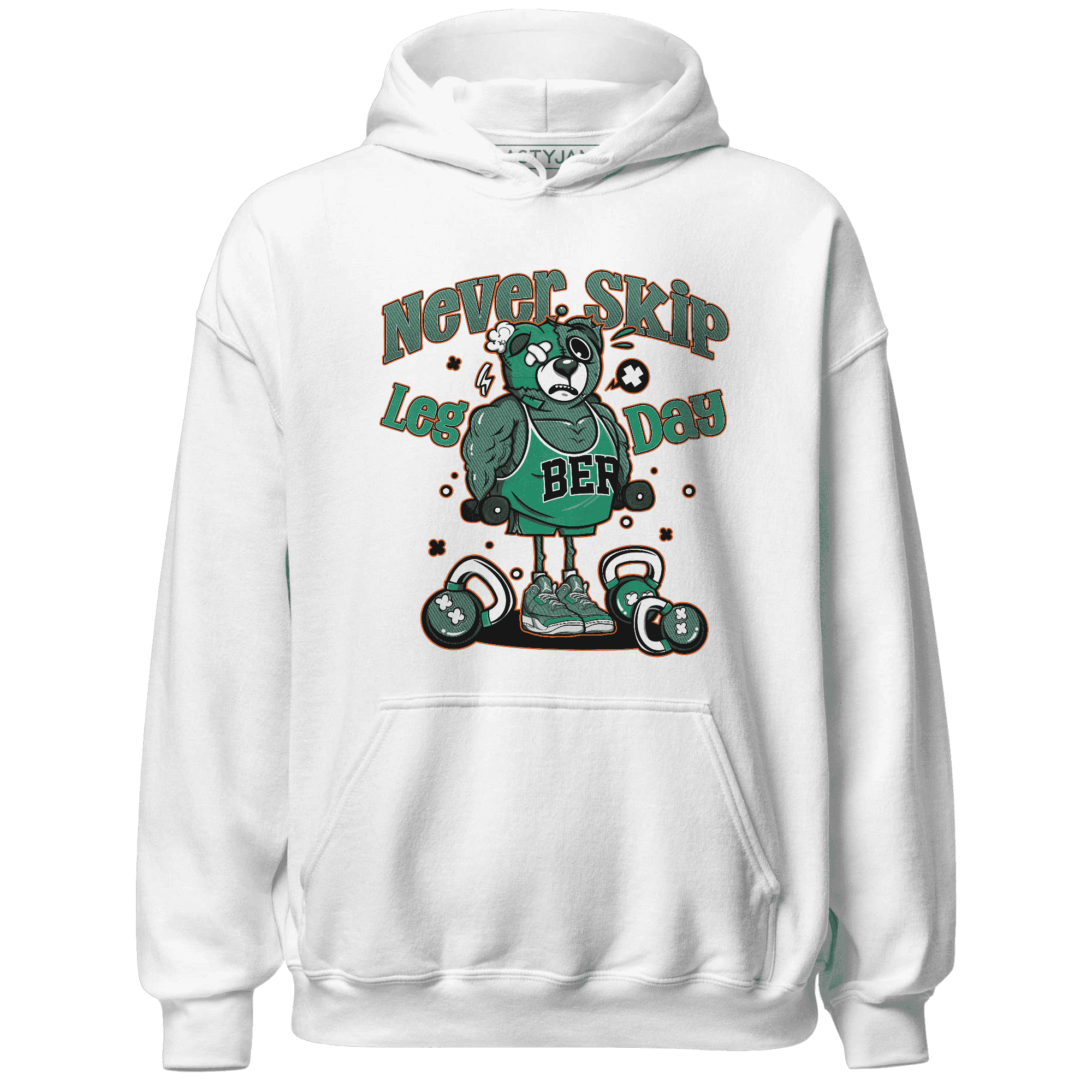 Nina CN Abney 3s Hoodie Match Leg Day BER - NastyJamz
