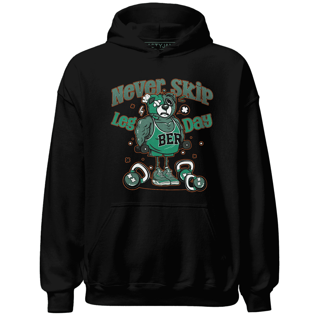 Nina CN Abney 3s Hoodie Match Leg Day BER - NastyJamz