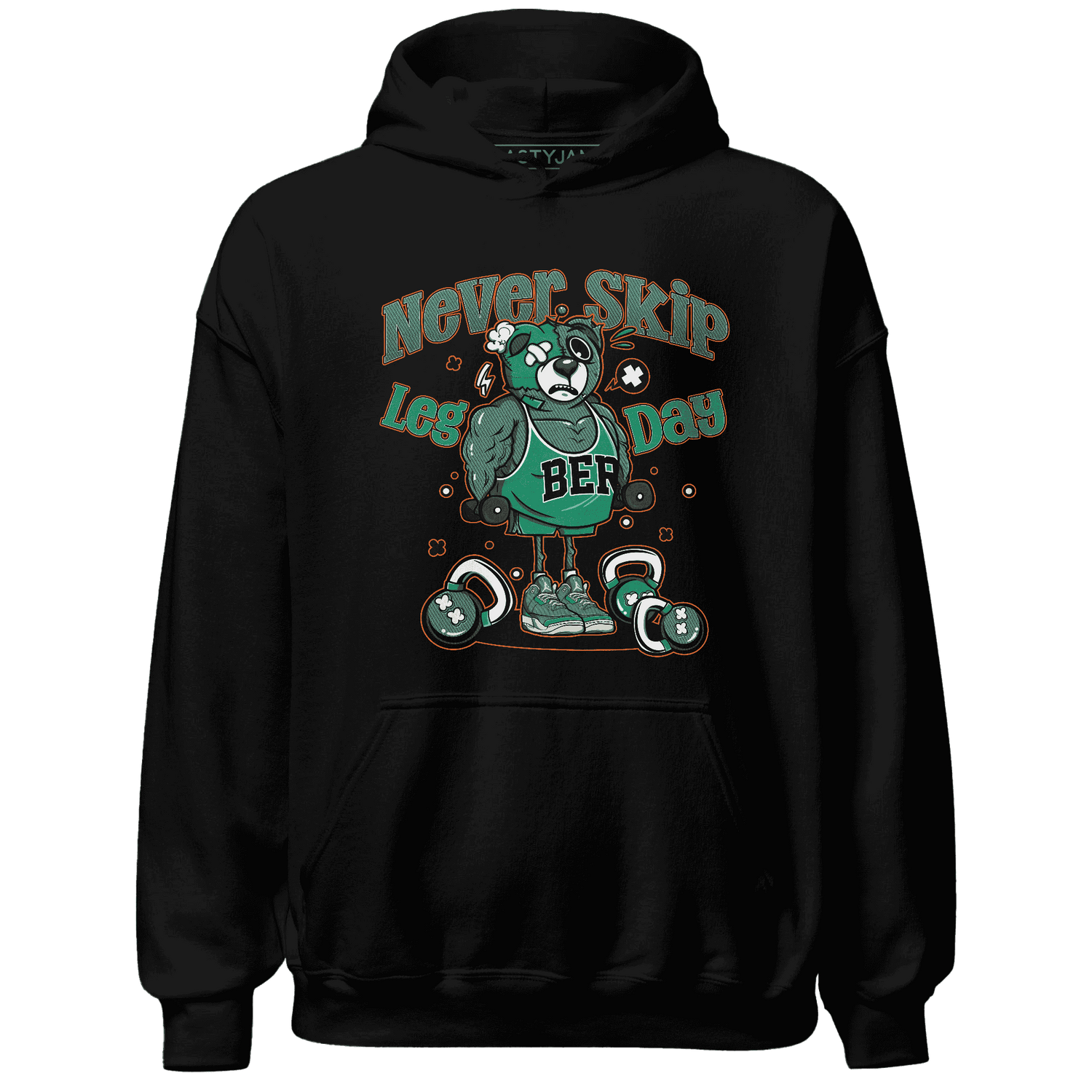 Nina CN Abney 3s Hoodie Match Leg Day BER - NastyJamz