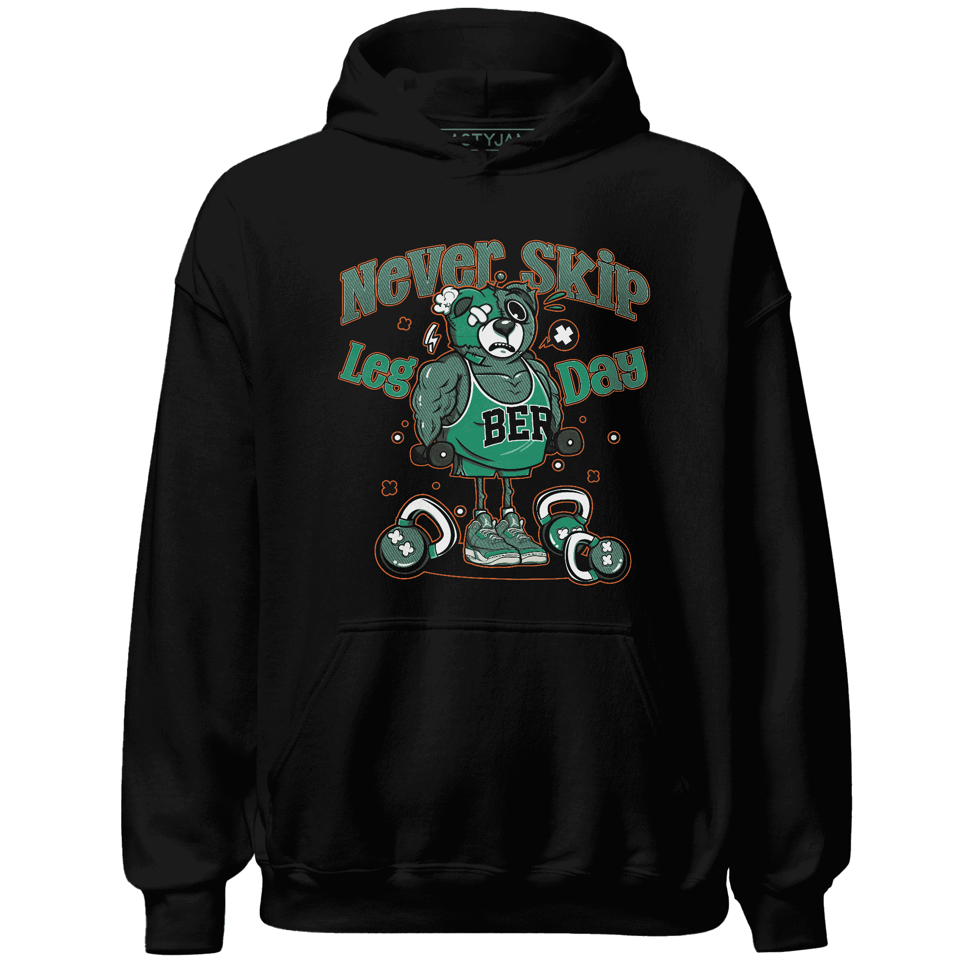 Nina CN Abney 3s Hoodie Match Leg Day BER - NastyJamz