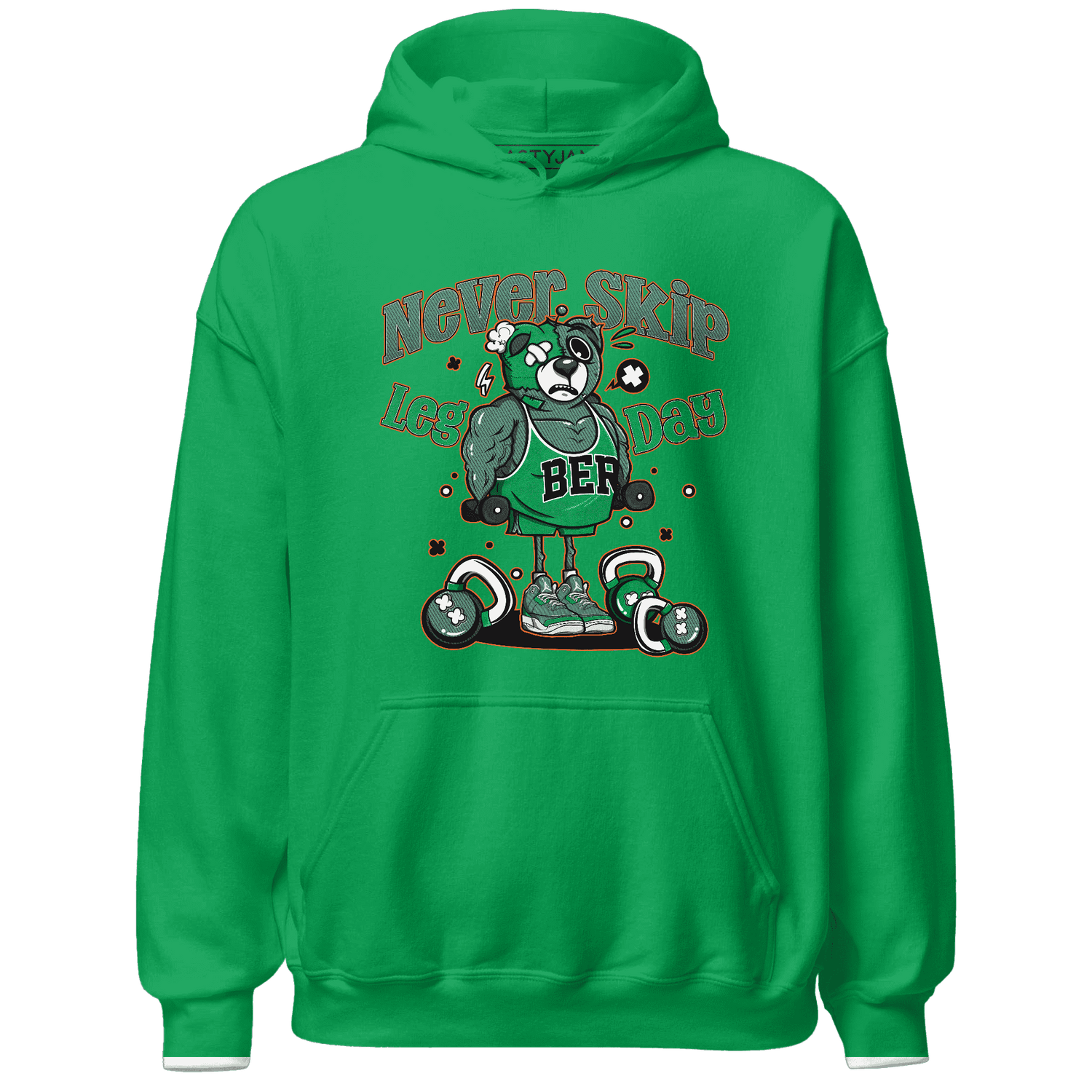 Nina CN Abney 3s Hoodie Match Leg Day BER - NastyJamz