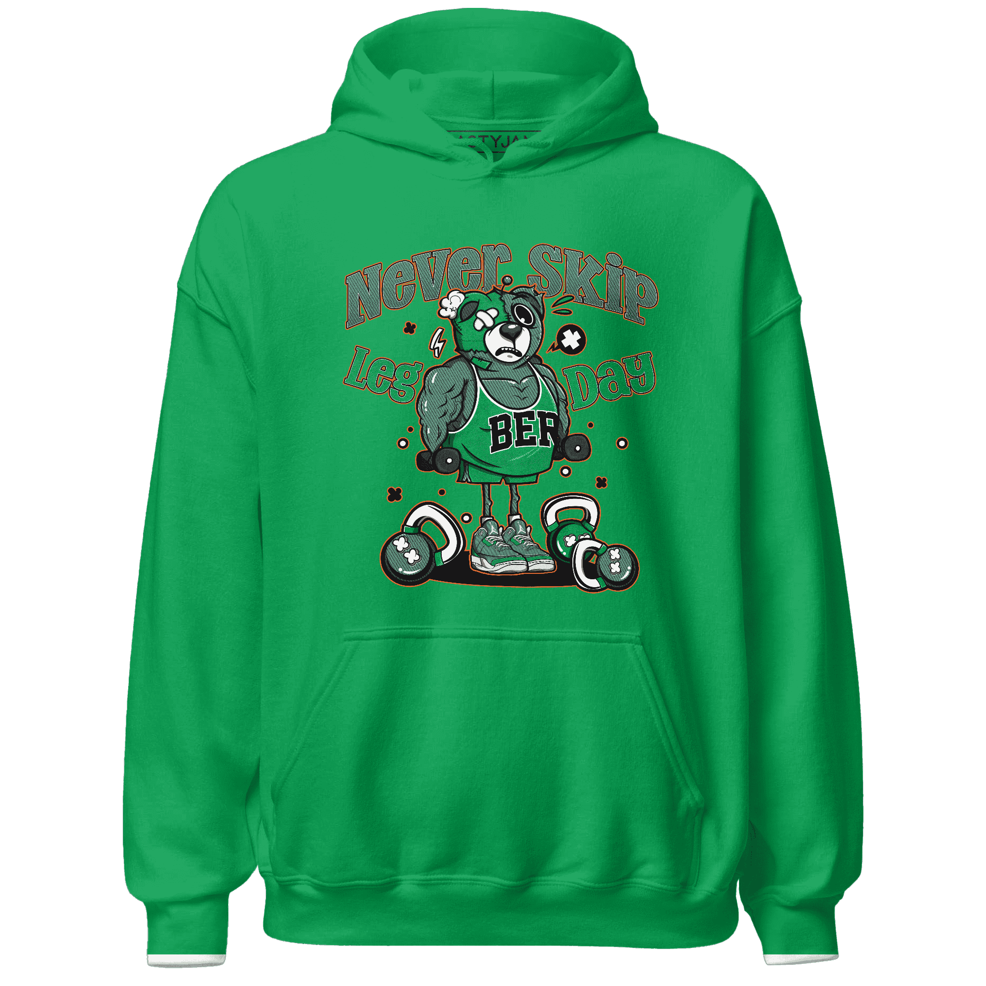 Nina CN Abney 3s Hoodie Match Leg Day BER - NastyJamz